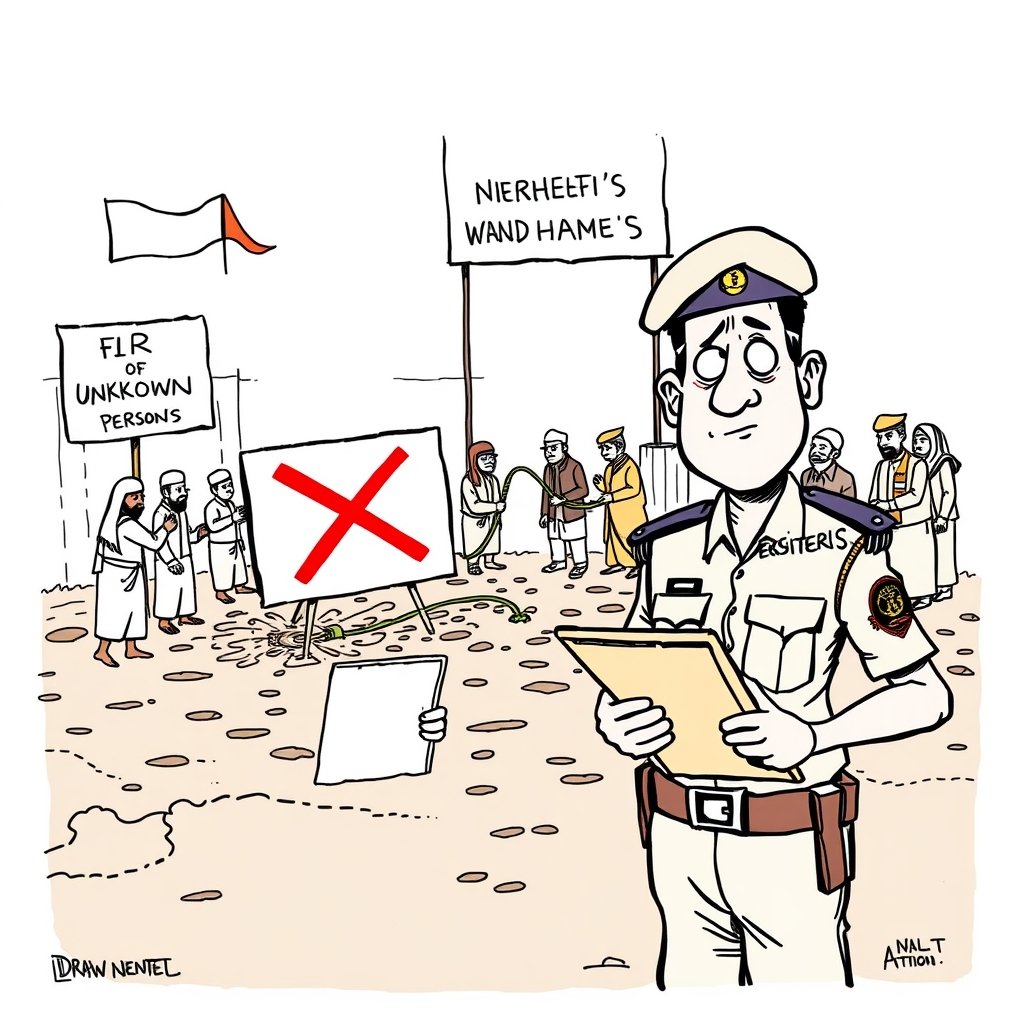 Today’s Political Cartoon: Nainital Police register FIR against ‘unknown persons’ for performing ‘purification’ of Mallikarjun Kharge’s rally venue