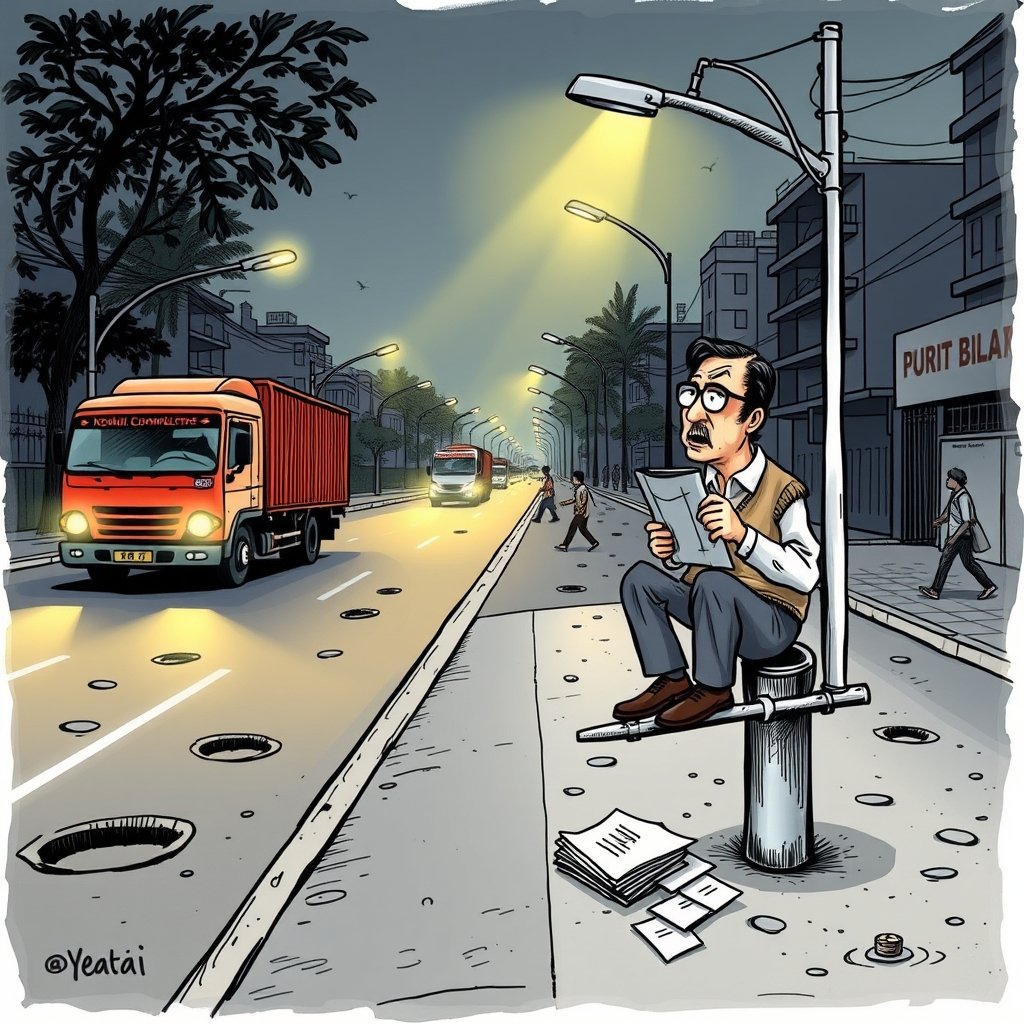 Today’s Political Cartoon: Kerala HC raps authorities over road safety failures, reckless driving by heavy vehicles